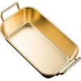 thumbnail image 1 of Stainless Steel Candy Tray Rectangular Food Serving Solution For Co-workers Family Gatherings With Exceptional Durability 1 Pcs, 1 of 4