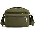 thumbnail image 1 of Bolso de hombro ligero e impermeable, bolso bandolera informal para mujer Verde, 1 of 5