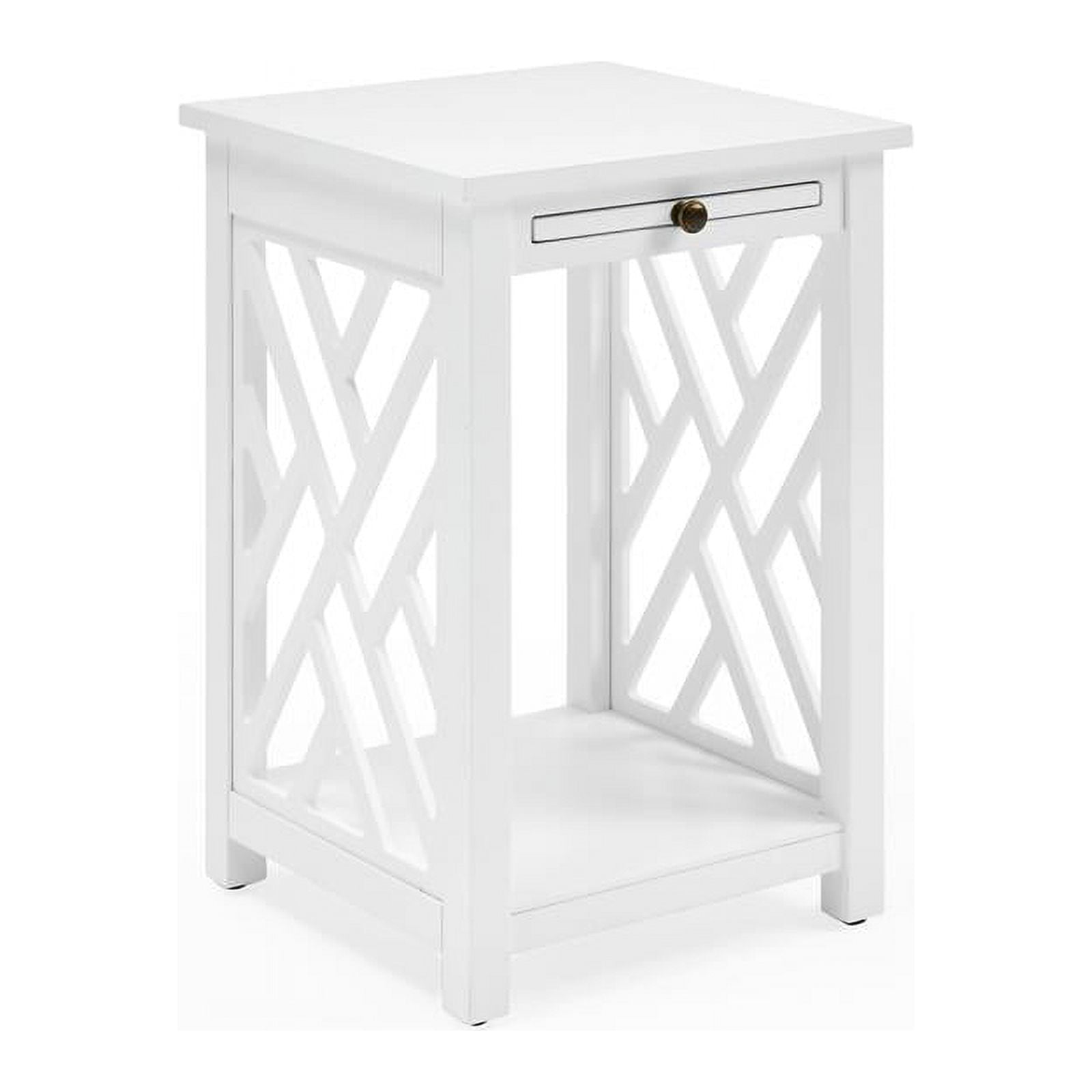 Alaterre Furniture Coventry Coffee Table with Drawer, End Table with Tray and Console Table with Drawer - Gray
