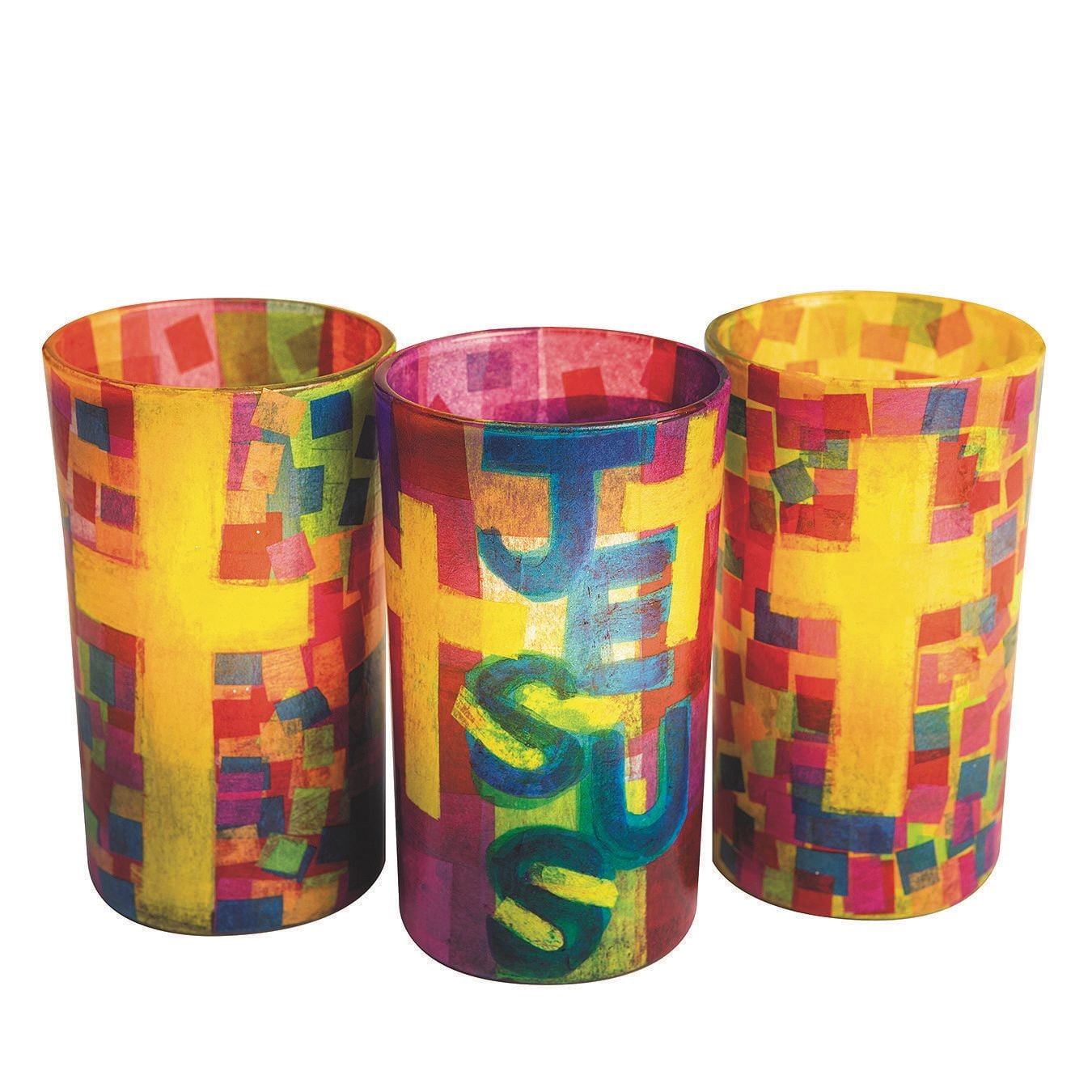 Candle Collage Craft Kit (Pack of 36)
