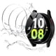 thumbnail image 2 of Protector de pantalla de vidrio templado Hd 4 Uds para Samsung Galaxy Watch 6 40mm 44mm, Watch 6 Classic 43mm 47mm 9h película de dureza, 2 of 4