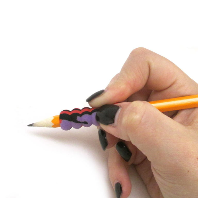 Pencil Grip 1593523 School Smart Triangle Crayon, Set of 8 