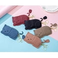 thumbnail image 4 of YOUI-GIFTS Coin Purse Mini Animal Pouch Cute Cartoon Change Purse Lovely Wallet Soft Leather Key Bag Mouse Crab Elephant, 4 of 4