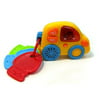 baby toddler learning fun toy - light up music car with sounds, lights, and keys