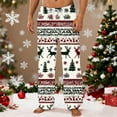 thumbnail image 2 of Men's Christmas Flannel Pajama Pants - Funny Holiday Print Loose Lounge Bottoms, Soft Elastic Waist Comfy PJ Trousers with Pockets for Winter, 2 of 4