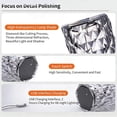 thumbnail image 6 of Artificial Crystal Table Lamp, 16 Color Rose Crystal Diamond LED Table Lamp with Remote Control, RGB Color Changing Rose Diamond Design, USB Charging Touch Sensor, 6 of 10