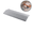 Gray, variant on Ergonomic Lumbar Support Cushion for Side and Back Sleepers, Pregnancy, Bed Rest, Recliner, Sofa—Portable Lower Back Pillow for Comfort and Relief