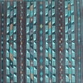 thumbnail image 1 of Ahgly Company Indoor Square Southwestern Light Blue Country Area Rugs, 3' Square, 1 of 4
