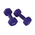 thumbnail image 2 of S SERENABLE 2 Pcs Haltères d'Exercice Musculation Antidérapants Entraînement à la Maison Poids à Main Violet, 2 of 9