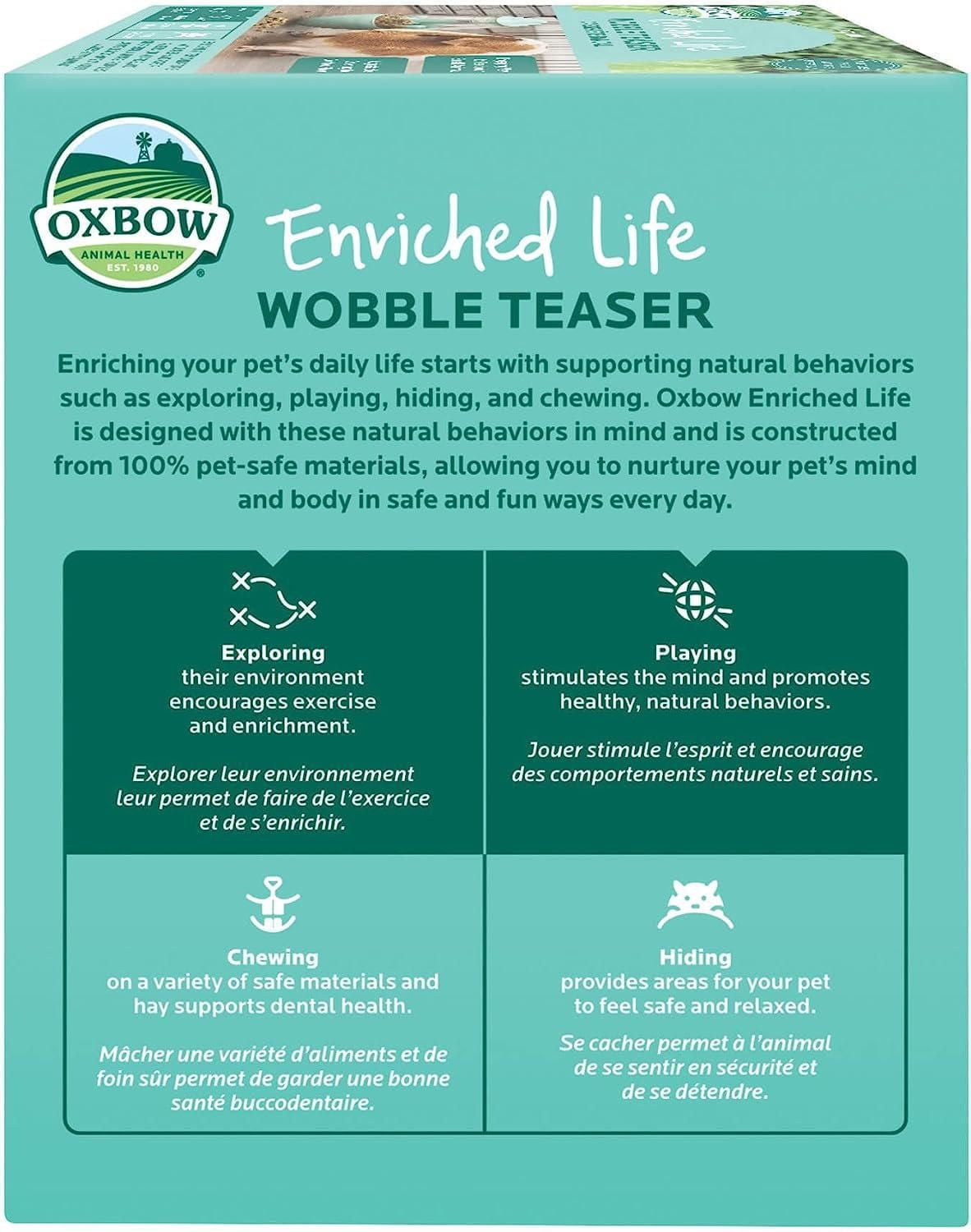 Oxbow Enriched Life Wobble Teaser Toy Small Animal