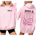 thumbnail image 3 of Seek And You Will Find Christian Faith Hoodie for Men and Women, Matthew 7:7 Bible Verse Pullover, Sizes S-5XL, 3 of 6