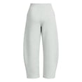 thumbnail image 5 of qelini Wide Leg Sweatpants Women Plus Size Pocket Elastic Waist Long Pants Solid Color Drawstring Pocket Lounge Pants Casual Joggers, 5 of 8