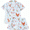 A-Blue206, variant on Bibifish Women Pajama Sets Cute Heart Print Summer Short Sleeve Pj Sets Bottons Down Shirts With Shorts Cozy 2 Piece Nightwear Sets