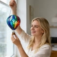 thumbnail image 4 of Clearance! Solar Hot Air Balloon Flickering Flame Pendant Acrylic Outdoor Hanging Light for Garden Patio Porch Yard Holiday Party Decor, 4 of 4
