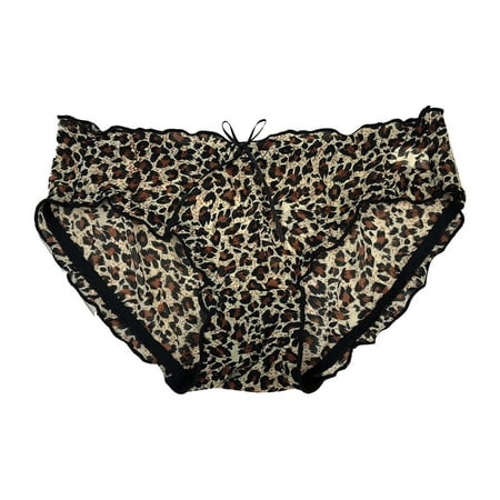 Akiihool Panties for Women Plus Size Womens Underwear Cotton High Waist Underwear for Women Full Coverage Soft Comfortable Briefs Panty (E One Size)