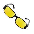 thumbnail image 4 of Minnieouse Gafas de lectura LED Luz Dioptría Gafas Lente transparente Gafas Lentes amarillo 100 grados, 4 of 5