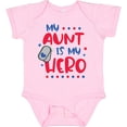 thumbnail image 3 of Inktastic Memorial Day My Aunt is My Hero Boys or Girls Baby Bodysuit, 3 of 5