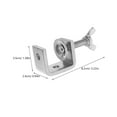 thumbnail image 7 of ELAYARD 4pcs Heavy Duty Clamps for Material Fixing Tasks Silver C Shape Clamps, 7 of 7