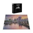 thumbnail image 3 of Ambesonne United States Jigsaw Puzzle Durable Cardboard, Hartford Evening, 1000 pcs, Multicolor, 3 of 5