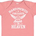 thumbnail image 4 of Inktastic Handpicked for Earth by My Aunt in Heaven with Angel Wings Boys or Girls Baby Bodysuit, 4 of 5