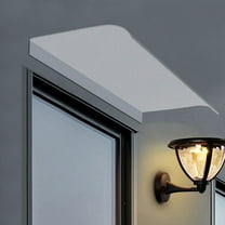 Clear Rain Shelter Window Awning Door Canopy Awning for Windows, Corridors, Patios,Pet houses, Flower Shops