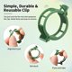 thumbnail image 3 of 100 clips de soporte para plantas, tomates, lazos, cordel, enrejados, jaulas, plantas trepadoras, verduras, 2,5 cm, 3 of 5