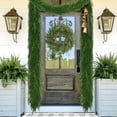 thumbnail image 5 of Guvpev 2Pcs Artificial Norfolk Pine Garlands, 6FT Real Touch Pine Garland Xmas Decor, Realistic Christmas Greenery Garland for Mantel, Table, Staircase, Wall, Indoor Outdoor Christmas Decorations, 5 of 11