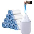 thumbnail image 1 of Biodegradable Trash Bags, Compostable Garbage Bags,Recyclable Rubbish bags,Drawstring Waste Bags, Small Degradable Garbage Bags,Kitchen Food Wastebasket Bags,75 Count, 3-4 Gallon, (5Rolls/White), 1 of 5