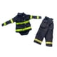 thumbnail image 1 of Disfraz de a escala 1:6, disfraz de moda retro, traje protector de contra incendios para figuras de acción masculinas de 12 pulgadas, 1 of 9