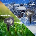 thumbnail image 6 of ZOELNIC Christmas Laser Lights, Christmas Projector Lights, Waterproof Lights Landscape Spotlight ,Indoor/Outdoor Laser Light for Xmas New Year Holiday Decoration, 6 of 7