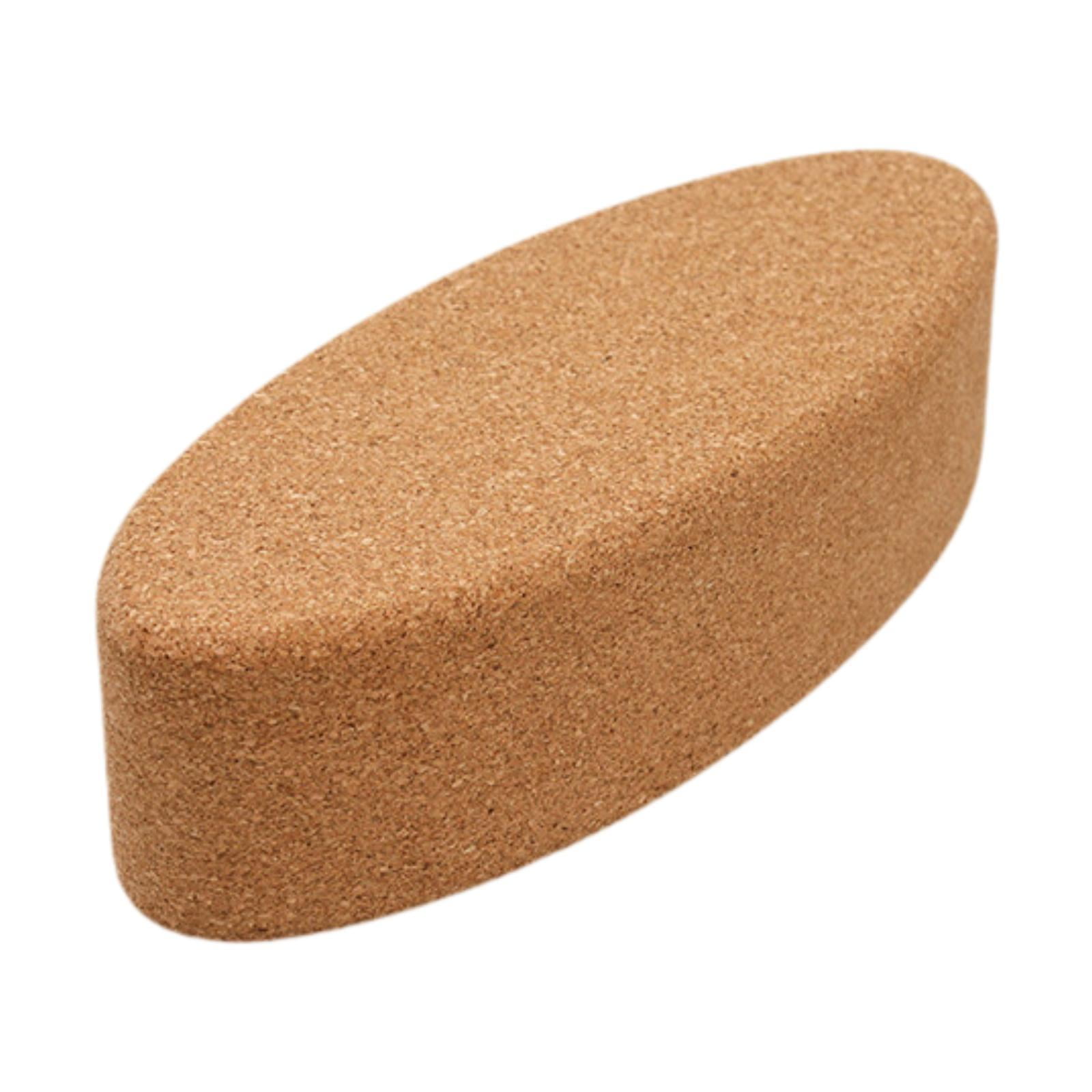 Yoga Block Cork Yoga Brick Supportive Non Slip Lightweight Eco Material for Pilates Home Gym Use