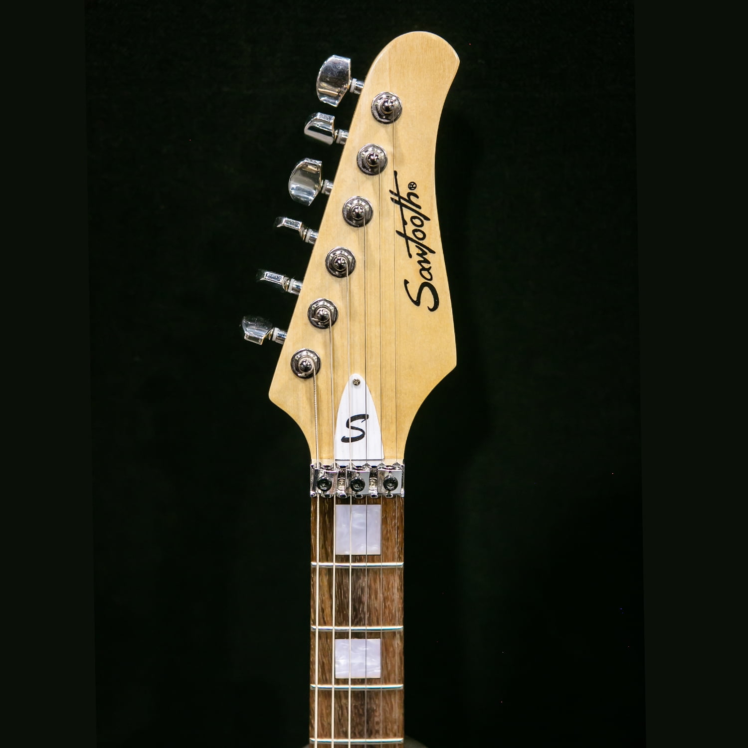 Sawtooth ST-M24 Electric Guitar with Floyd Rose, Satin White ...