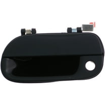 Dorman 83492 Front Driver Side Exterior Door Handle for Specific Hyundai Models, Smooth Black