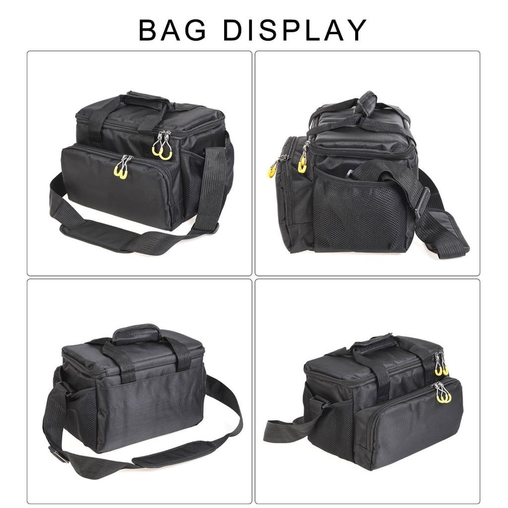 Fishing Tool Organizers Large Capacity Thicken Fishing Tackle Bag Multipockets Lures Gear Storage Shoulders Bag