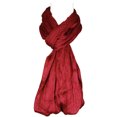 thumbnail image 3 of Wrapables® Lightweight Silky Soft Infinity Loop Scarf, Burgundy, 3 of 4