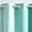 Teal, variant on 100% Blackout Curtains with Sheer Overlay Mix and Match Double Layer Drapes 84 Inch Long 2 Panels for Bedroom Living Room Teal White Ombre Grommet Window Treatment with Tiebacks
