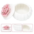 thumbnail image 4 of 1PC Nordic Style Creative Rose Ceramic Craft Hand Printed Sealed Box Decoration, 4 of 8
