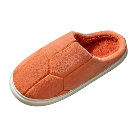 Aayomet House Slippers for Women Memory Foam Fluffy Soft Warm Slip On House Slippers,Watermelon Red 39