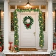 thumbnail image 4 of Dapclca Norfolk Pine Garlands with Light ,Pre-Lit Christmas Garland,Dense Norfolk Pine Real Touch Garlandfor Table, Mantle, Staires, Wall, Premium Indoor/Outdoor Christmas Decorations (1, 6ft), 4 of 7