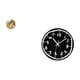 thumbnail image 5 of Figura de cerámica,Figura de cerámica con forma de bola de hilo y nudo,Reloj de pared,Reloj de pared silencioso y decorativo que no hace tictac,Reloj moderno de 12 pulgadas para pared de casa, 5 of 8