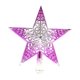 thumbnail image 2 of Estrella para árbol de Navidad Linaichen, 3 piezas, 20 cm, color morado degradado, 3D, hueca, para decorar la parte superior del árbol de Navidad., 2 of 5