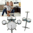 thumbnail image 4 of Kit de Pile pour Enfant, Son Haute Résistance Ensemble de Pile Jazz Éducatif 7 Tambours pour 3 Ans et Plus, 4 of 8