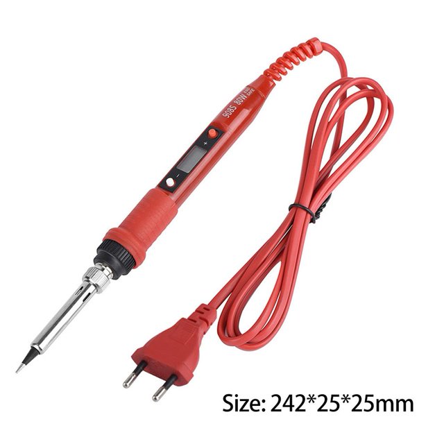 Pluma de soldadura de estaño de soldador eléctrico ajustable de temperatura digital (UE) Ehuebsd Para estrenar