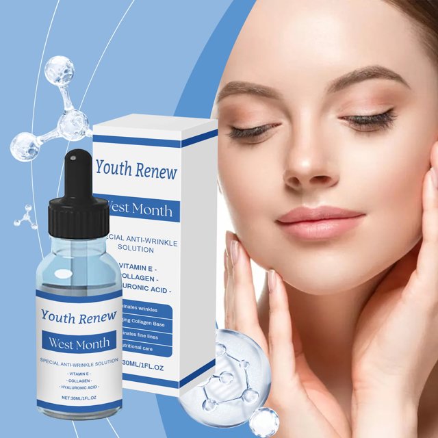Fiudx Ofertas Flash Del Día Solo En Línea Reducir Las Esencias Antiarrugas Reafirmante Facial Eliminación De Arrugas Reparación Nutritiva Y Mejora La Elasticidad De La Piel 30Ml