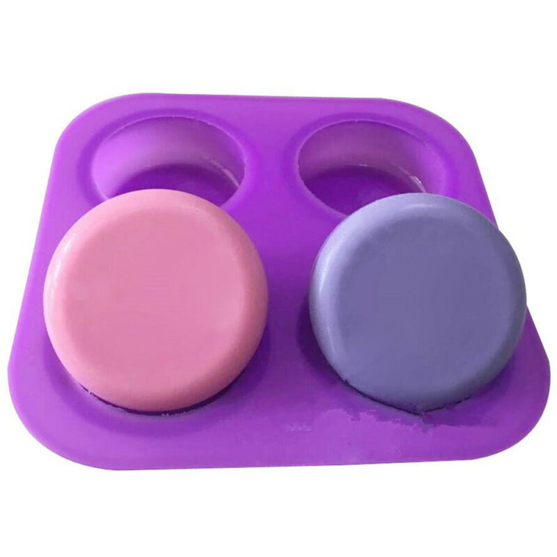 AkoaDa Basic Plain Round Corner Soap Lotion Bar Mold Making Silicone