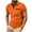 Orange, variant on XMMSWDLA Mens Shirts Short Sleeve Shirts for Men Slim Fit Casual Tops Navy Mens Beach Shirts