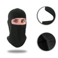 thumbnail image 3 of Homeya Balaclava Winter Ski Mask - Windproof, Breathable, Thermal Fleece - Head, Face & Neck Protection - Men & Women - Ideal for Skiing, Snowboarding, Riding & Cold Weather Outdoor Activities - Black, 3 of 7