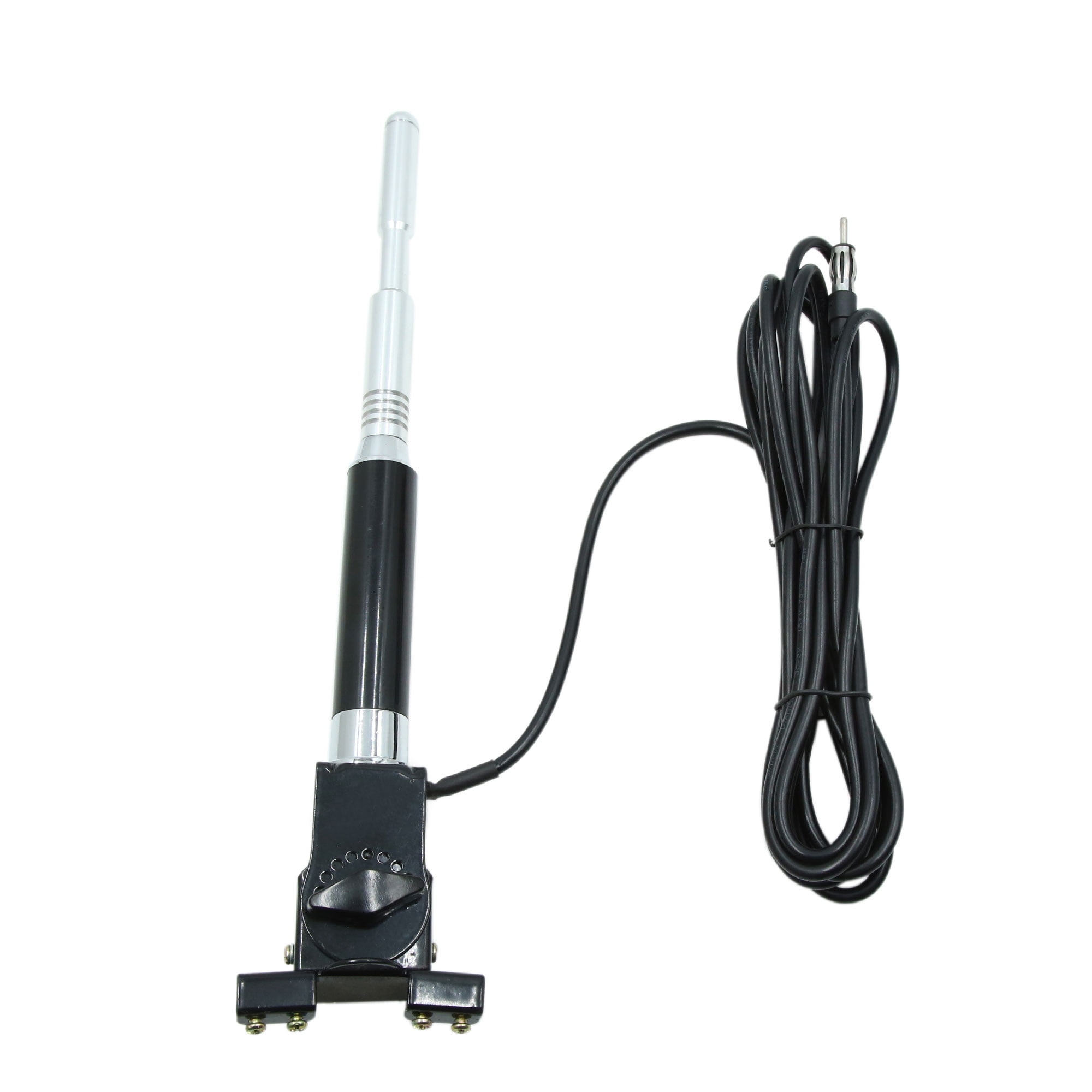 uxcell Blue Plastic Shark Fin Shape AM FM Radio Signal Antenna Aerial for Car SUV