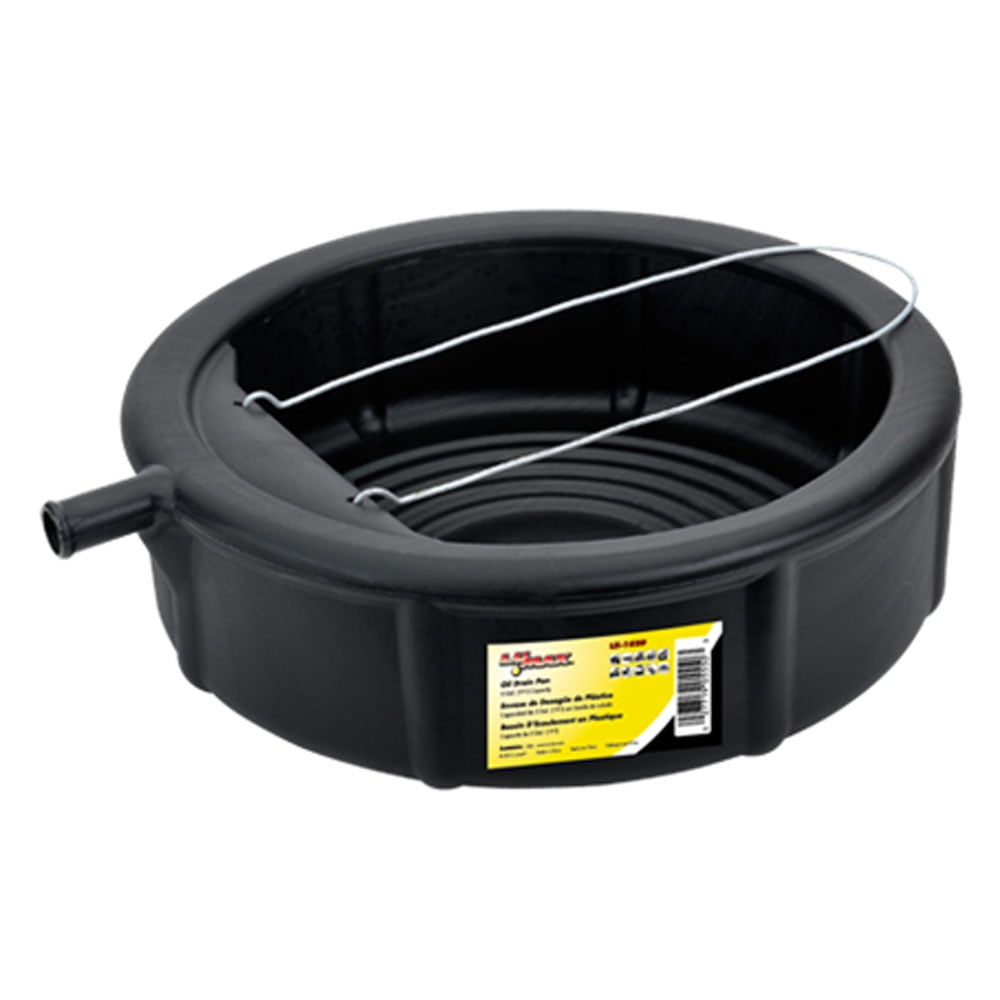 Lumax LX1629 18 Inch 5 Gallon Plastic Oil Drip Drain Pan Tray with