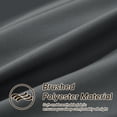 thumbnail image 2 of 3 Pieces Full Size Comforter Set, All Season Lightweight Breathable Bedding Set with 1 Down Alternative Comforter and 2 Pillowcases, Grey, 2 of 10